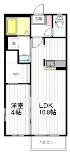サルーテ【2階】の間取り
