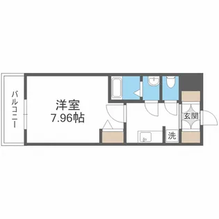 ラヴィータ難波元町【5階】の間取り