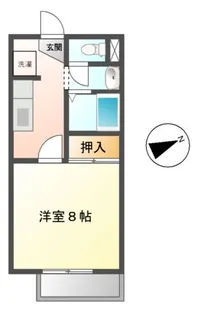 サープラス城南【1階】の間取り