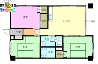 梅屋敷壱号館【4階】の間取り