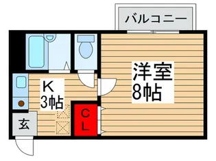 マーヴェリック【2階】の間取り