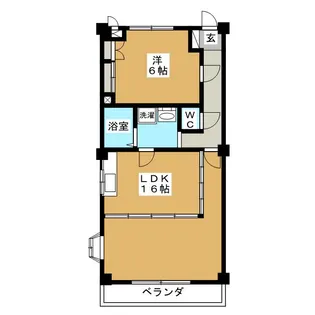 三徳香久山【1階】の間取り