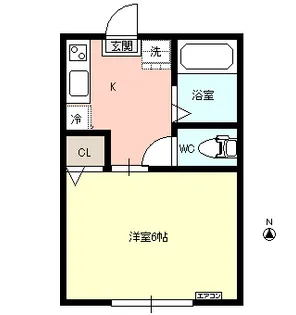 コルテ【1階】の間取り