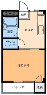 コーポヤマウチ【3階】の間取り