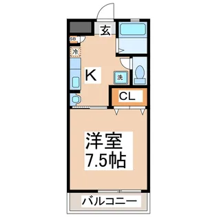 T・Mコーポ【1階】の間取り