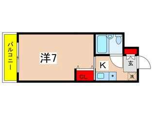 Yurigaoka Place【3階】の間取り