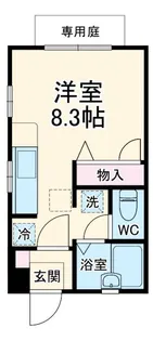 チェリーピア【1階】の間取り