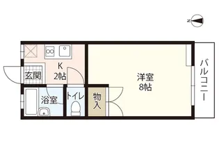 ABODE21【2階】の間取り
