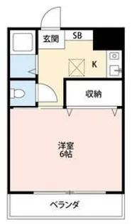 パークパレス【2階】の間取り