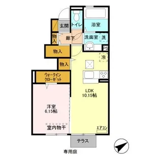 千葉県茂原市小林【アパート】の間取り