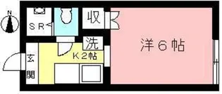 東京都八王子市越野【アパート】の間取り