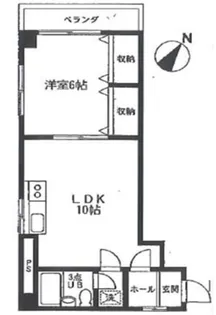神奈川県横浜市南区共進町1【マンション】の間取り