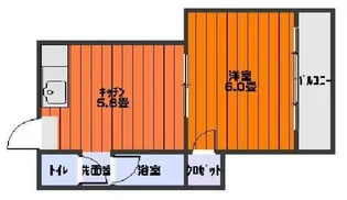 東京都国分寺市東元町1【マンション】の間取り