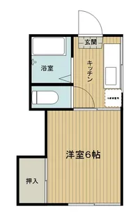 FC秦野南矢名コーポ【2階】の間取り