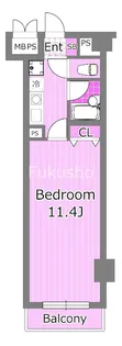 ビクセル伊勢佐木町【5階】の間取り
