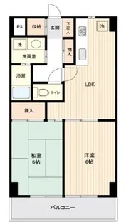 ウィンベルコーラス平塚第13【6階】の間取り