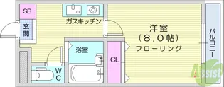 SSKビル【3階】の間取り