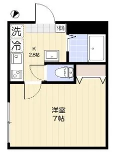 エクセラン元郷II【3階】の間取り