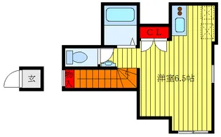 クレアシオン 2B【2階】の間取り