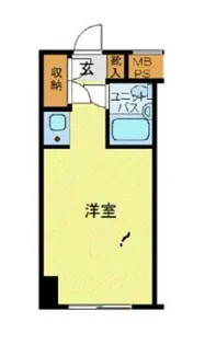 ハローレジデンス西葛西【4階】の間取り