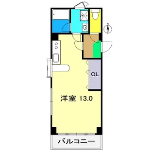 メゾン岡村【2階】の間取り