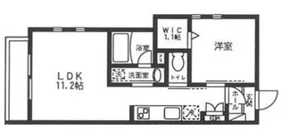 ラシーネ奥沢【2階】の間取り