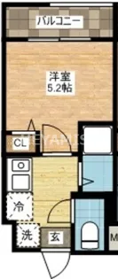 S-FORT長崎興善町【3階】の間取り
