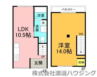 大阪府東大阪市花園東町1【一戸建】の間取り