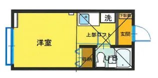 パレス峰岡【1階】の間取り