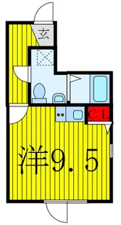 メゾンプリンス【1階】の間取り