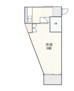 福山アパート【2階】の間取り
