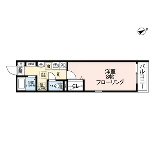 千葉県松戸市中根長津町【マンション】の間取り