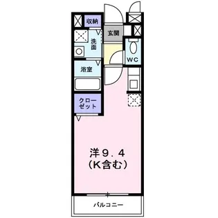 アップライゼ【2階】の間取り