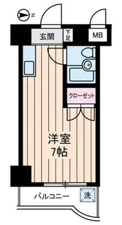 エレガンス綾瀬6【6階】の間取り