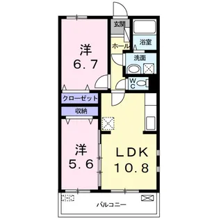 千葉県船橋市上山町2【マンション】の間取り