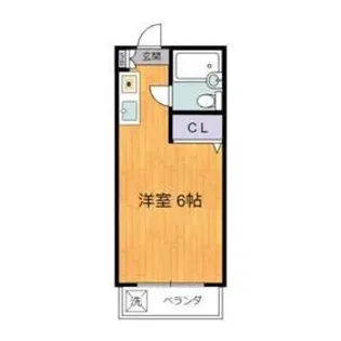 第11安藤マンション【2階】の間取り