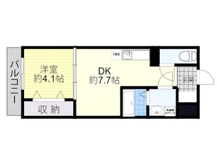 ハピネス3【3階】の間取り