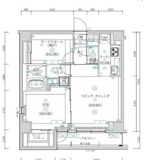 東京都墨田区緑3【マンション】の間取り