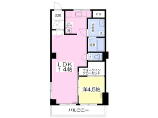 コーポ三倉【3階】の間取り