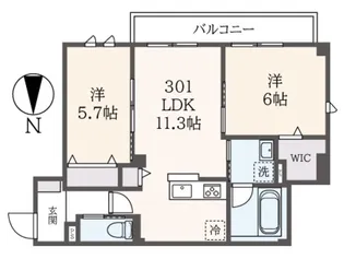 ダイワフラットIII【3階】の間取り