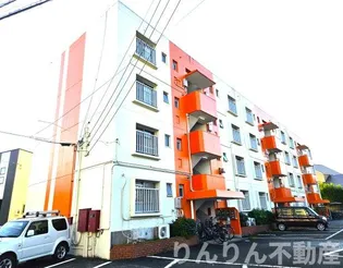 スカイハイツ大坪【2階】の外観