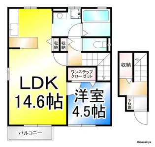 グランドメゾン栗田【2階】の間取り