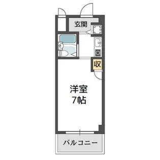 ジョイフル高槻大畑【3階】の間取り