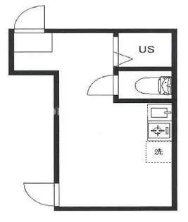 東京都中野区中野5【アパート】の間取り