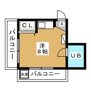 ジュネパレスコージーキャビン【4階】の間取り