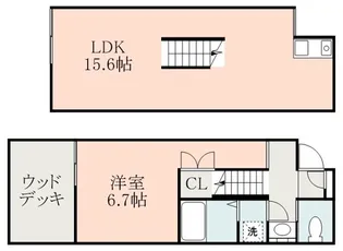サングリーンMeteoIIの間取り
