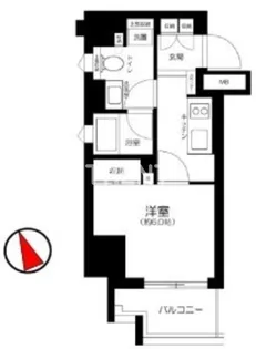 アトラス西早稲田【2階】の間取り