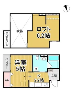 兵庫県尼崎市立花町4【アパート】の間取り