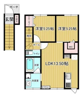 新築☆FareEast 1【2階】の間取り