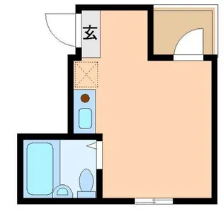 エスポワール町屋弐番館【2階】の間取り